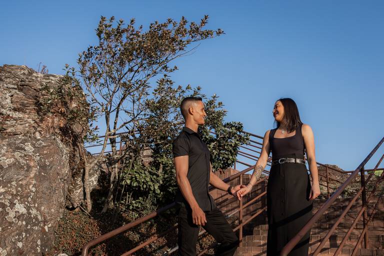 Aline e Richard - Serra da Piedade