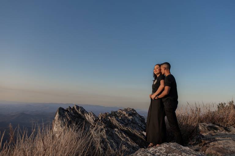 Aline e Richard - Serra da Piedade