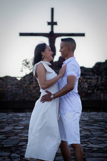Aline e Richard - Serra da Piedade