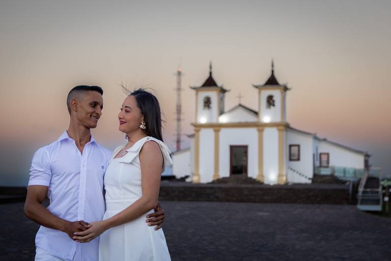Aline e Richard - Serra da Piedade