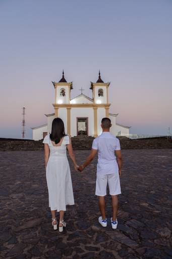 Aline e Richard - Serra da Piedade