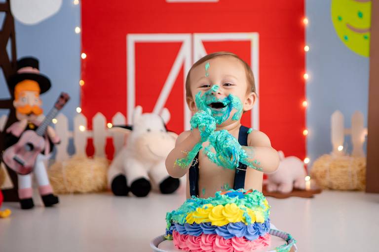 Arthur ♥ Fazendinha do Bita
Smash The Cake em Porto Alegre