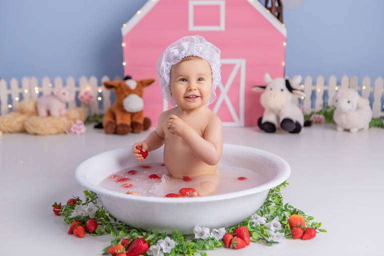 Júlia ♥ Fazendinha Rosa
Smash The Cake em Porto Alegre