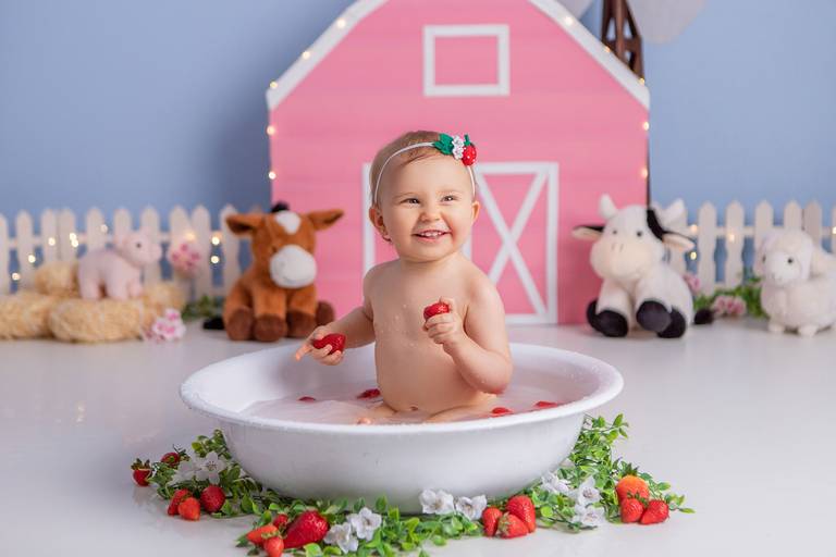 Júlia ♥ Fazendinha Rosa
Smash The Cake em Porto Alegre