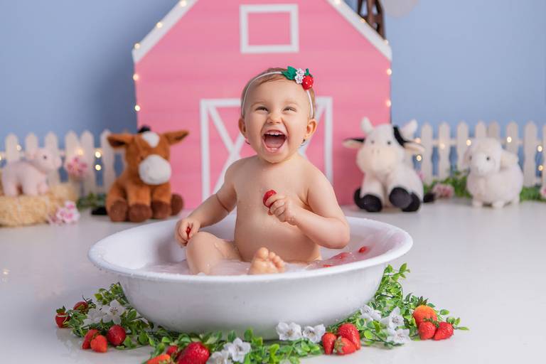 Júlia ♥ Fazendinha Rosa
Smash The Cake em Porto Alegre
