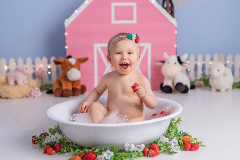 Júlia ♥ Fazendinha Rosa
Smash The Cake em Porto Alegre