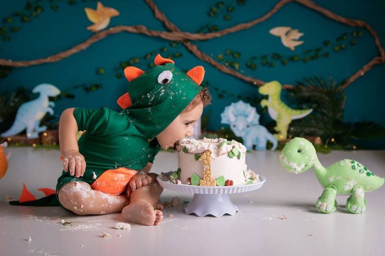 João Pedro ♥ Dinossauros
Smash The Cake em Porto Alegre