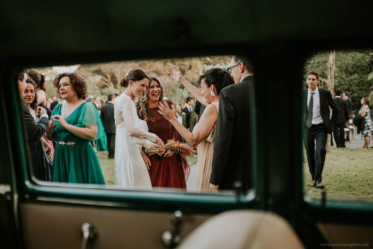 autos clasico boda