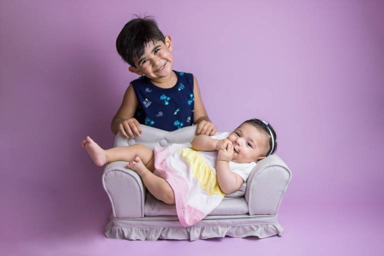 Fotografia de irmãos