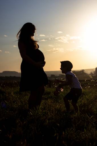 Ensaio gestante externa