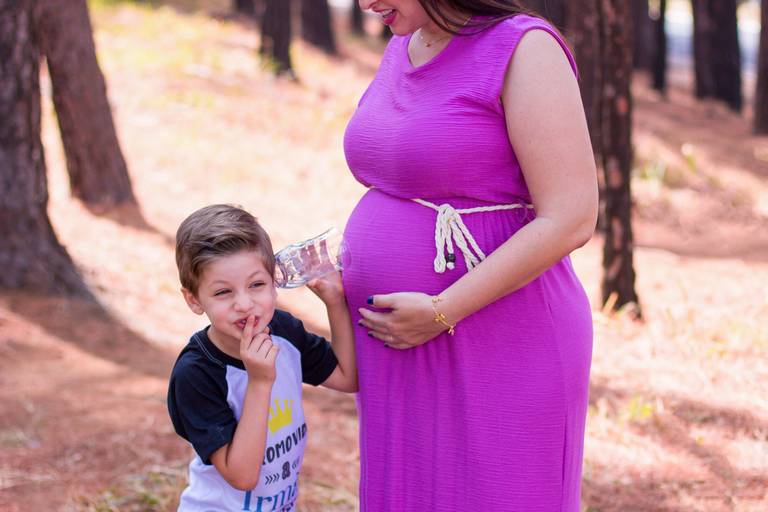 Ensaio gestante externa