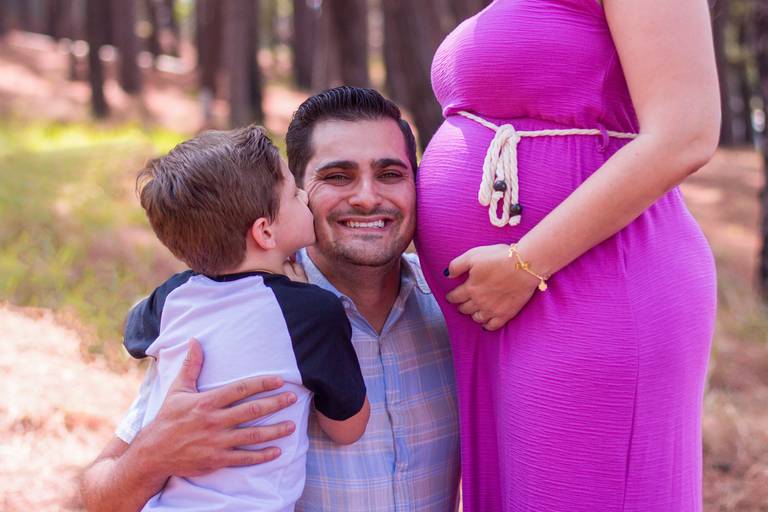 Ensaio gestante externa