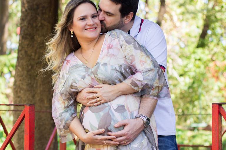 Ensaio gestante externa