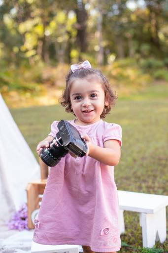 Ensaio fotográfico infantil externo
