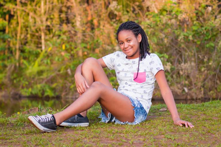 Ensaio fotográfico infantil externo Ribeirão Preto