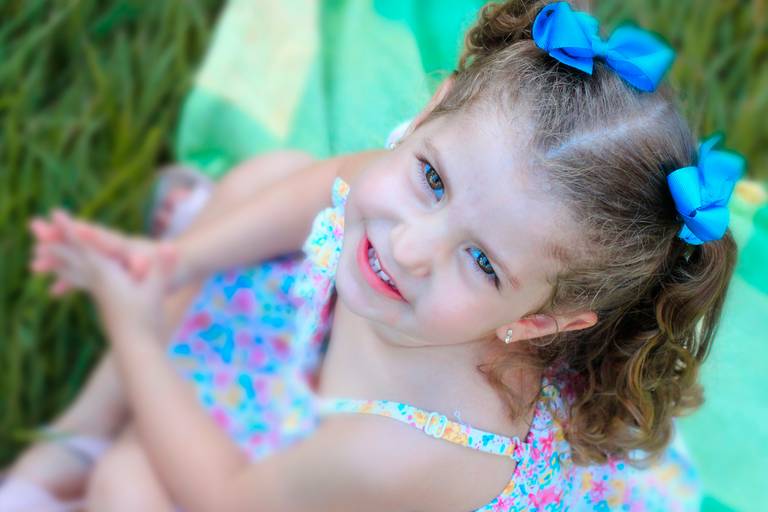 Ensaio fotográfico infantil externo