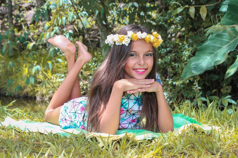 Ensaio fotográfico infantil externo Ribeirão Preto