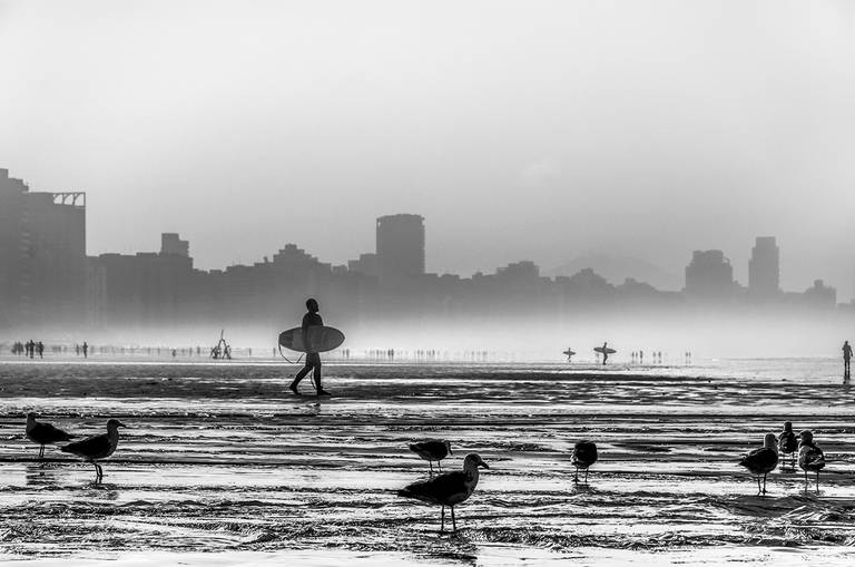 Fotografia em fine art da série Santos em verso e prosa