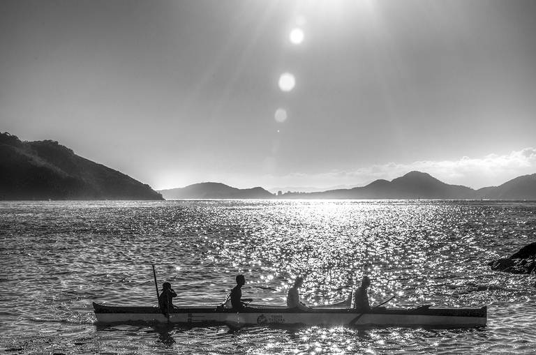 Fotografia em fine art da série Santos em verso e prosa