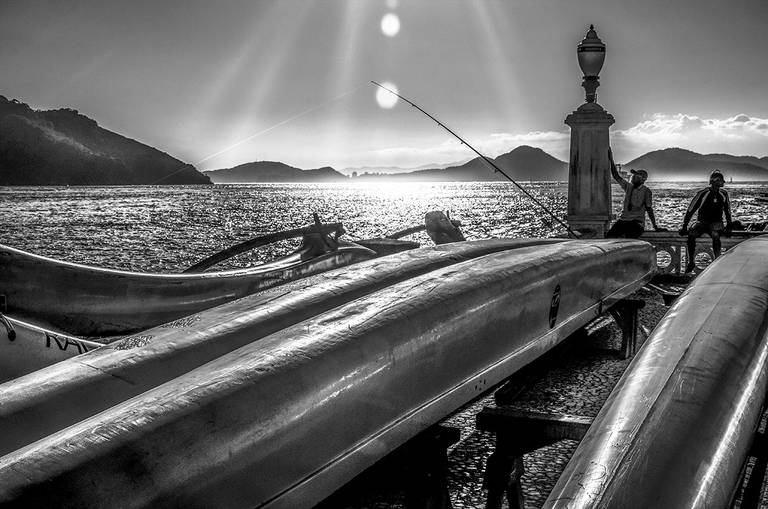 Fotografia em fine art da série Santos em verso e prosa