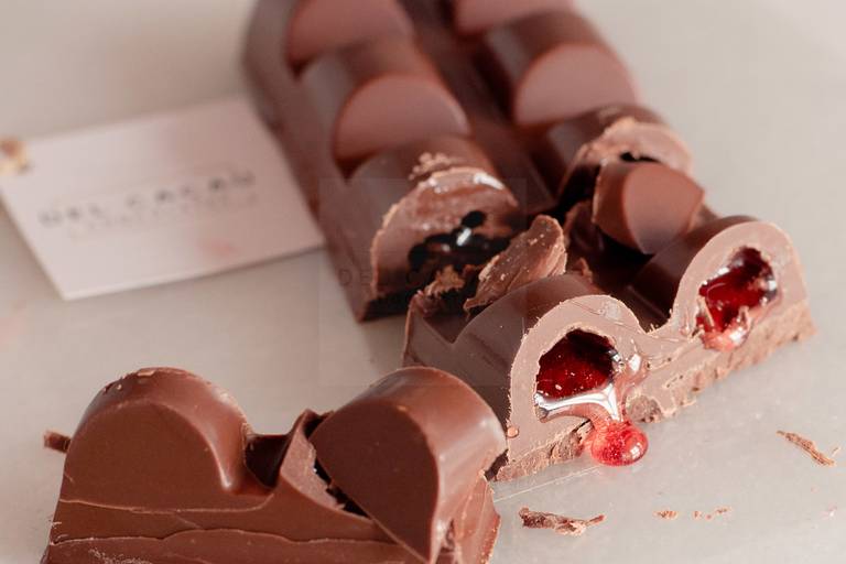 TABLETE 50% CACAU DEL CHERRY