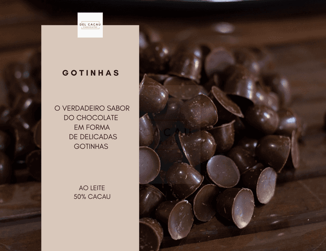 GOTAS DE CHOCOLATE AO LEITE