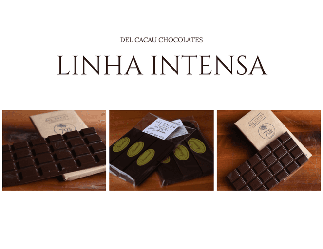 CHOCOLATE 50%, 60% E 70% CACAU