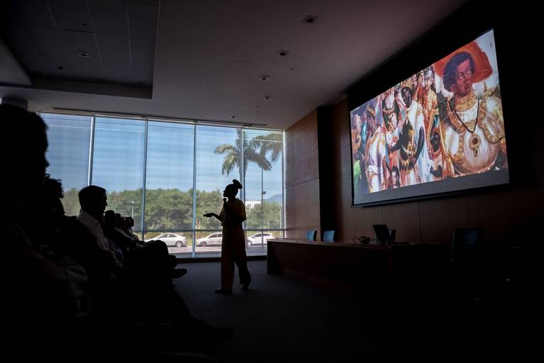 Palestra da Brookfield Energia sobre racismo - Fotografia profissional institucional  e corporativa para empresa seminários e conferências