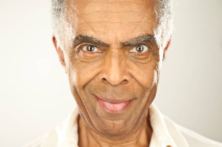 Retrato do músico Gilberto Gil - Fotografia profissional institucional  e corporativa para empresas e retratos.