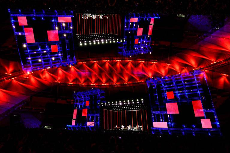Fotografia do Show Los Hermanos, Maracanã, Rio de Janeiro