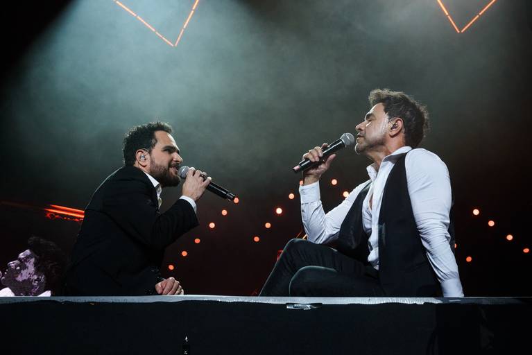 Fotografia de música show Amigos, Allianz Parque, São Paulo