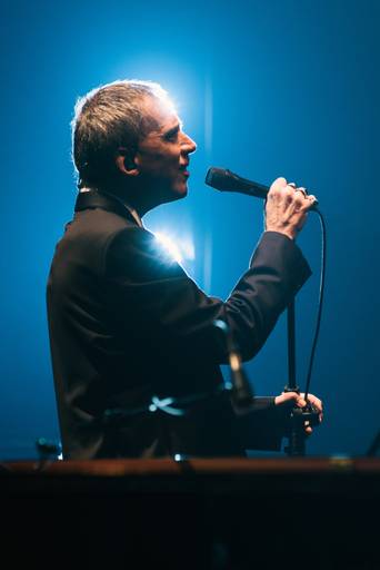 Fotografia de música show Lágrimas no Mar, Arnaldo Antunes e Vitor Araujo, Rio de Janeiro
