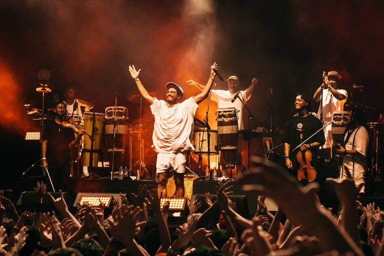 Fotografia de música Show Criolo, Circo Voador, Rio de Janeiro