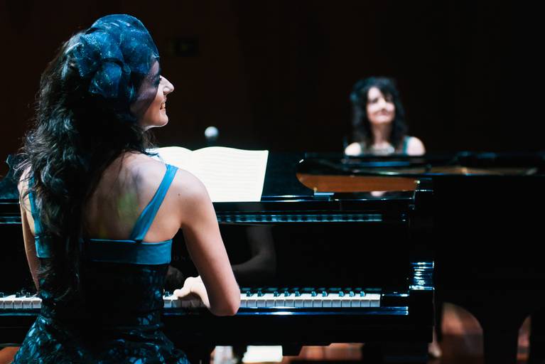 Fotografia de música show Duo Gisbranco, Rio de Janeiro