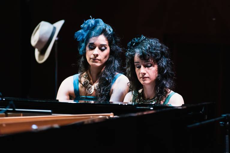 Fotografia de música show Duo Gisbranco, Rio de Janeiro