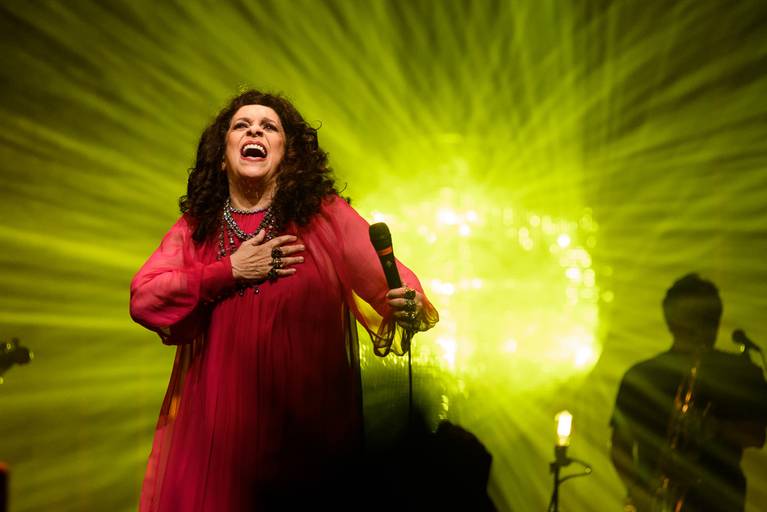 Fotografia de música show Gal Costa