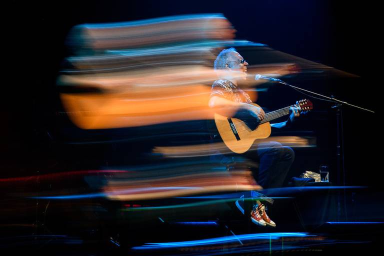 Fotografia de música show Jards Macalé