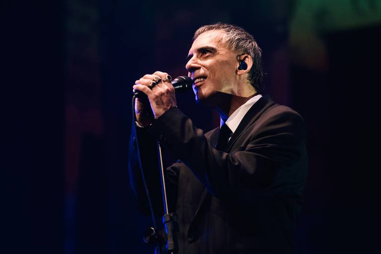 Fotografia de música show Lágrimas no Mar, Arnaldo Antunes e Vitor Araujo, Rio de Janeiro