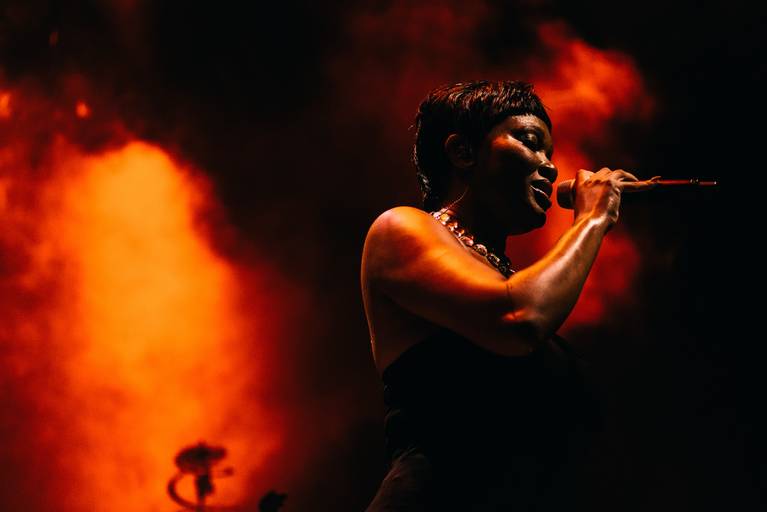 Fotografia de música Show Luedji Luna, Circo Voador, Rio de Janeiro