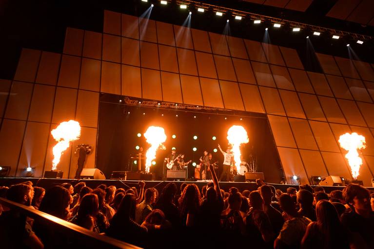 Fotografia de música Prêmio Multishow