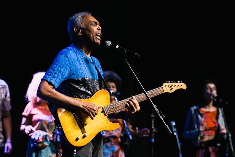 Fotografia de música show Refavela 40 Gilberto Gil