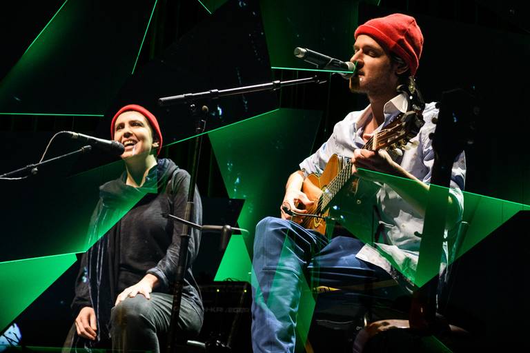 Fotografia de música show Rubel