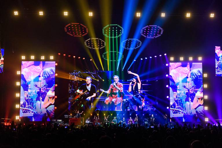 Fotografia de música show Titãs Encontro, Rio de Janeiro