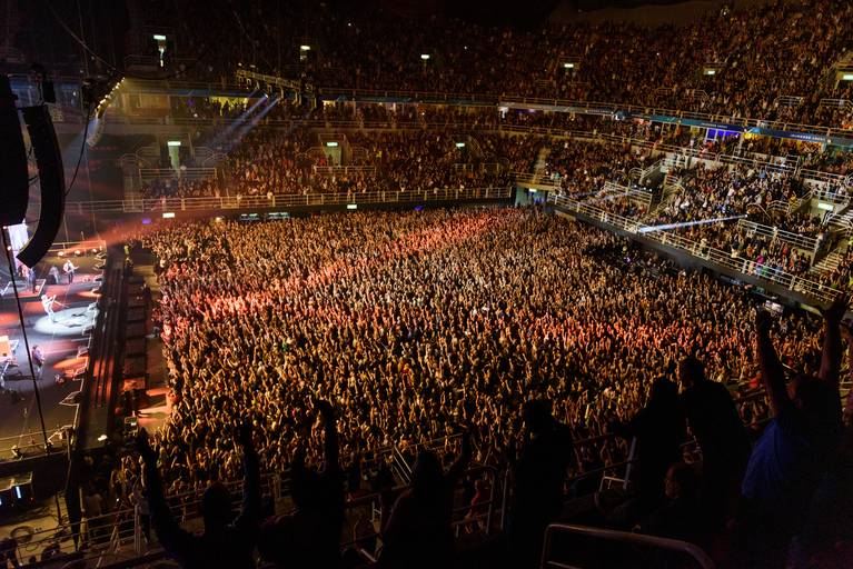 Fotografia de música show Titãs Encontro, Rio de Janeiro