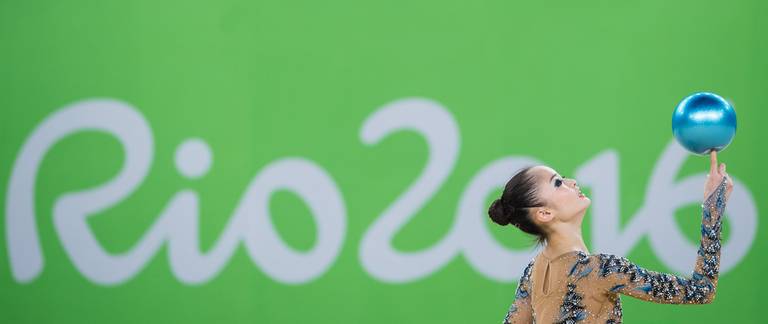 Apresentação de ginástica Artística nas Olimpíadas de 2016 no Rio de Janeiro - Fotografia profissional institucional  e corporativa para empresas e grandes eventos