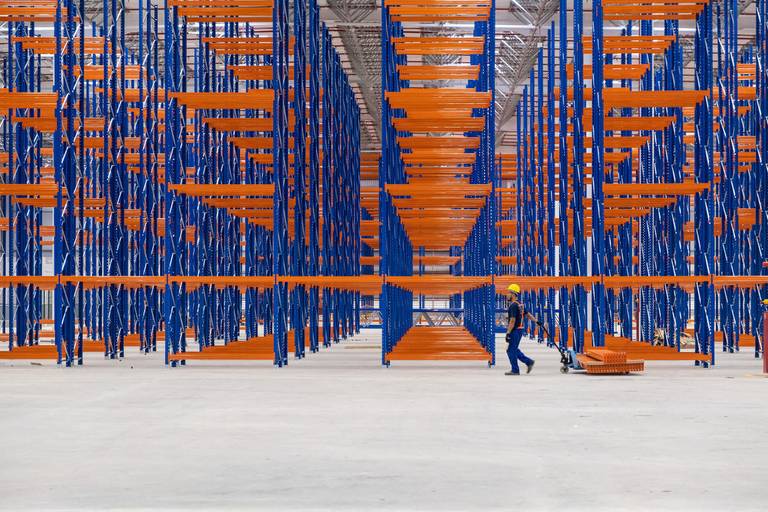 Galpão do GPA em Duque de Caxias no Rio de Janeiro - Fotografia profissional institucional  e corporativa para empresas