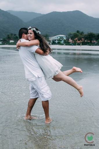 fotos pré casamento praia cocanha 