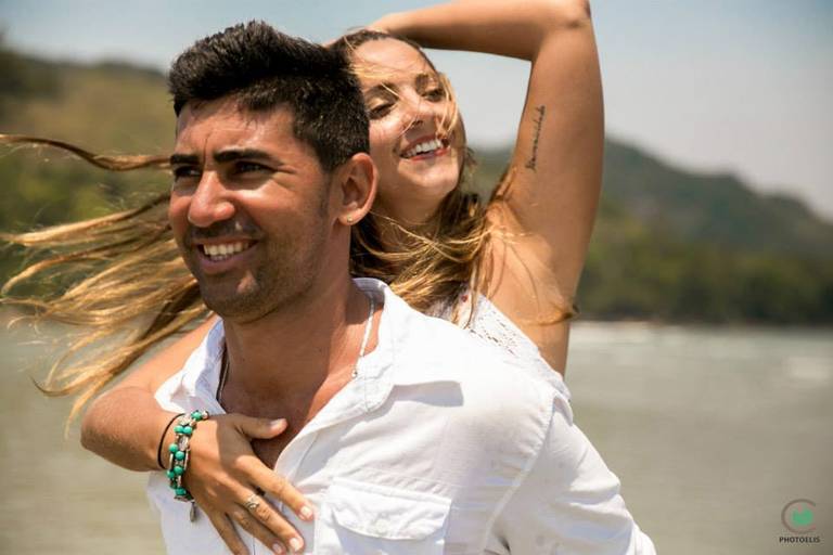 ensaio pré casamento praia Ubatuba 