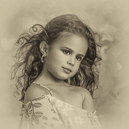 Ensaio Fine art em estúdio Maria Clara