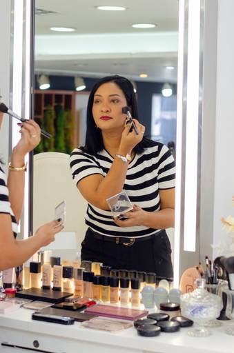 posicionamento de imagem maquiadora